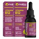 Vitamina B12 Metilcobalamina em Gotas 30 ml Maltta Kit 2 Frascos