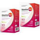 Vitamina B12 Metilcobalamina Mastigáveis Nutri 60cp Kit com 2