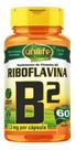 Vitamina B2 Riboflavina 60 Cápsulas 500mg Unilife Suplemento Vitamina B2 Riboflavina 60 Cápsulas 500mg Unilife Suplemento