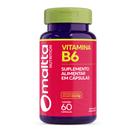 Vitamina B6 60caps 1 ao dia Maltta Nutrition