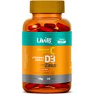 Vitamina C 1000mg + D3 2000ui + Zinco 29,59mg - 60 Cáps Uvits