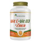 Vitamina C D3 Zinco Flora Nativa 60 Cápsulas Suplemento Imunidade