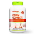 Vitamina C em pó NutriBiotic Sodium Ascorbato 240mL Vegan