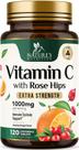 Vitamina C Mastigável Nature's Nutrition 1000 mg com roseira brava