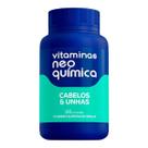Vitamina Cabelos e Unhas 60 Cps - Neo Quimica Vitamina Cabelos e Unhas 60 Cps - Neo Quimica