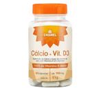 Vitamina Cálcio E Vitamina D3 60 Cáps. De 750mg - Chamel