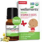 Vitamina D Drops Wellements Baby Organic 4 mL 400 UI para recém-nascidos +