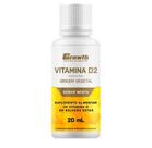 Vitamina D2 Vegano Em Gotas Growth Supplements Vegetal Sabor:Sem Sabor -