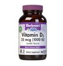 Vitamina D3 1000 UI BlueBonnet 90 Cápsulas Vegetales Sin OGM
