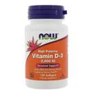 Vitamina D3 2000ui (120 Sgels) Now Foods