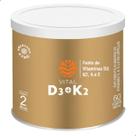 Vitamina D3 2000UI + K2 390mg 60 Cápsulas Vital Atman