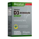 Vitamina D3 Bioimmune Bionatus 30 Comprimidos