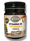 Vitamina D3 + C + Zinco 60 Cápsulas Canteiro de Ervas