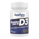 Vitamina D3 Colecalciferol 2000UI Apisnutri 60 cápsulas
