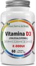 Vitamina D3 (Colecalciferol) 60 Caps Flora Nativa