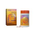 Vitamina D3 K2 B12 230mg Adulto 60 Comprimidos Mastigáveis FortLife