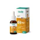 Vitamina D3 + K2 Kids em Gotas 20ml - Uvits