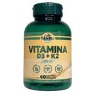 Vitamina D3 + K2 Saúde Óssea e Cardiovascular Avançada 60 Cápsulas