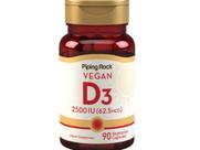 Vitamina D3 Vegana 2500ui 90 Capsulas Vegetais Importado Vitamina D3 Vegana 2500ui 90 Capsulas Vegetais Importado