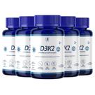 Vitamina D3+vitamina K2 (2000 Ui/65mcg) 300 Cáps (5 Frascos)