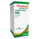 Vitamina e sandoz 400mg 60 cápsulas