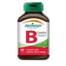 Vitamina Jamieson Complexo B com Vitamina C 100 comprimidos Vitamina Jamieson Complexo B com Vitamina C 100 comprimidos