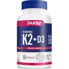 Vitamina K2 + D3 Menaquinona-7 Colecalciferol 60 Cápsulas Duom