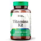 Vitamina K2 MK-7 500mg 60 Cáps Saúde Óssea e Cardiovascular Guia do Cálcio para os Ossos Alta