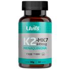 Vitamina K2 Mk7 149mcg Por Cáps - 60 Caps - Uvits