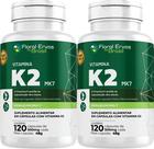 Vitamina K2 Mk7 240 Cápsulas Menaquinona 7 2 x 120 caps 500mg