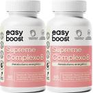 Vitaminas Complexo B Easy Boost Concentrado Kit 2x 120 Caps