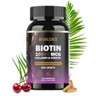 Vitaminas de crescimento capilar Bevalence Biotina 10.000MCG 120 cápsulas