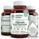 Vitaminas para a saúde ocular Natural Nutra Ultimate 60 cápsulas