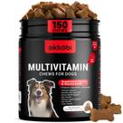 Vitaminas para Cães OKKÖBI 150 Multivitamínico Mastigável para Suporte Imunológico