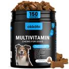 Vitaminas para Cães OKKÖBI 150 Multivitamínico Mastigável para Todas as Fases