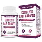 Vitaminas para Crescimento Capilar Purely Optimal - 60 Cápsulas (Homens e Mulheres)