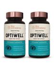 Vitaminas para os olhos Live Conscious OptiWell com vitamina E, luteína 2x Vitaminas para os olhos Live Conscious OptiWell com vitamina E, luteína 2x