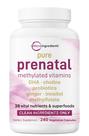 Vitaminas Prenatales Micro Ingredients 240 Cápsulas Vegetarianas con DHA