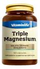VitaminLife Triple Magnesium 60 Cápsulas Taurato Malato Bisglicinato