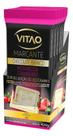 Vitao Chocolate Branco Morango Cranberry Marcante Zero Açúcar Sem Glúten Caixa 6 Unidades