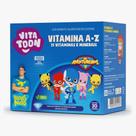 Vitatoon polivitamínico de a -z- 30 gomas sabor morango - Maxinutri Vitatoon polivitamínico de a -z- 30 gomas sabor morango - Maxinutri