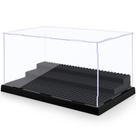 Vitrina em minifigura Mlikero Clear Acrylic com 3 etapas
