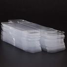 Vitrina para carros de brinquedo MINGZHE, escala 1/64, transparente (25)