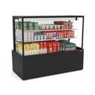 Vitrine Aberta Refrigerada 145cm Titanium Premium 2P VTPRRA1450 Preta Refrimate