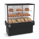 Vitrine Confeitaria Seca 1,10mt Vanguard Plus com Tampo Aproveitável CVPS1100 220V - Refrimate