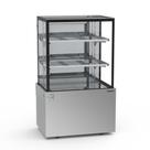 Vitrine Confeitaria Seca Vanguard Top 75 cm Inox CVTS750 220V - Refrimate