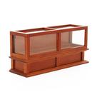 Vitrine de padaria em miniatura Odoria 1/12 Dollhouse Brown Vitrine de padaria em miniatura Odoria 1/12 Dollhouse Brown