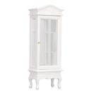Vitrine Dollhouse SPYMINNPOO de madeira em escala 1:12