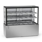 Vitrine Estufa 1,45 Metros 2 Prateleiras Titanium Premium Inox Vtprq1450 2p 220V - Refrimate