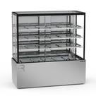 Vitrine Estufa 1,45 Metros 3 Prateleiras Titanium Premium Inox VTPRQ1450 3P 220V - Refrimate